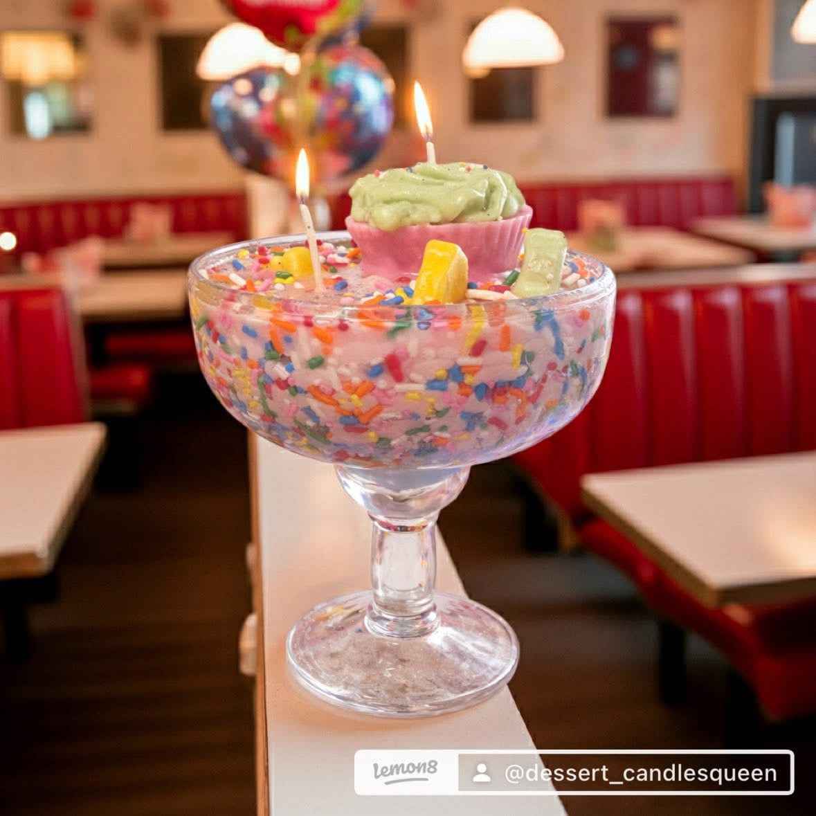 Birthday Cake Scented Candle