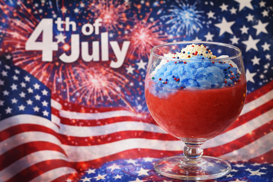 Pineapp'e Scented 4th Of July Dessert Candle
