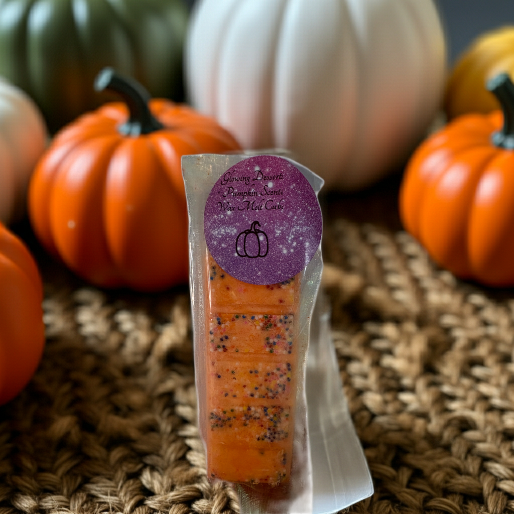 Pumpkin scented snap bar wax melts