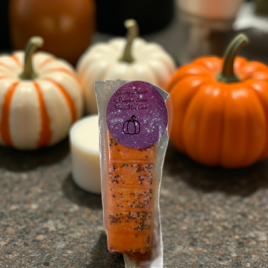 Pumpkin scented snap bar wax melts