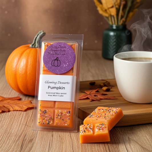 Pumpkin scented snap bar wax melts