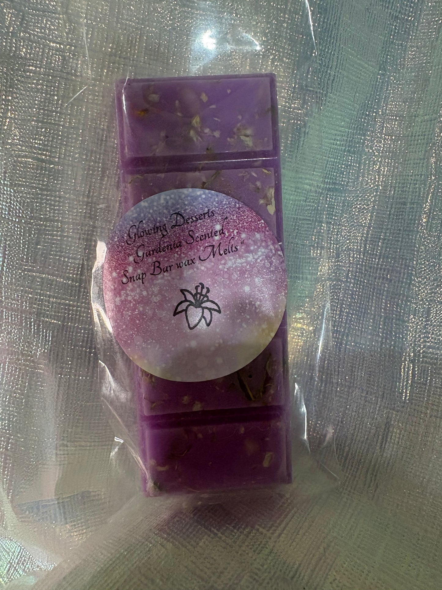 Gardenia Scented Snap Bar Wax Melts