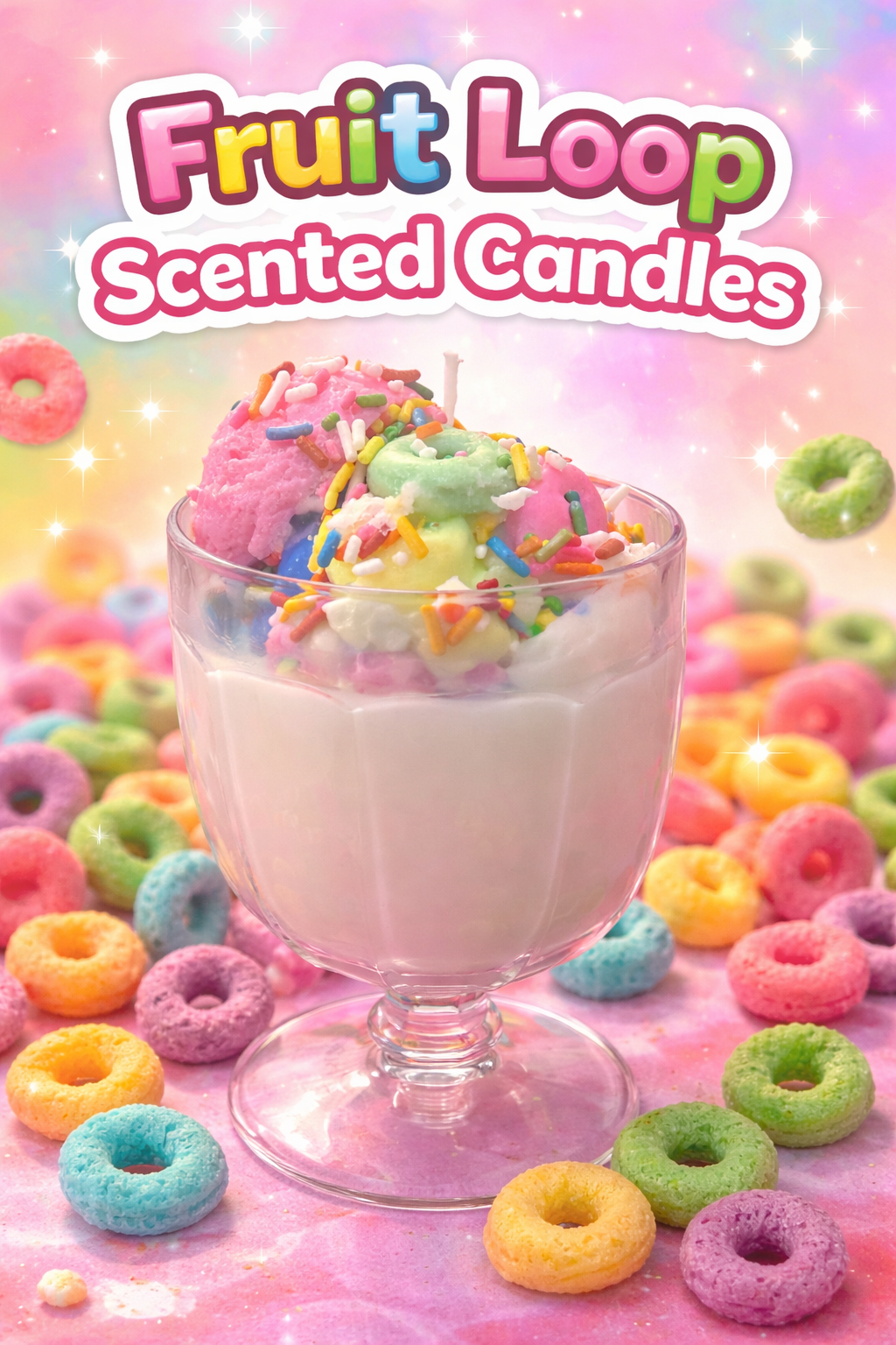 Fruit Loop Scented Candle