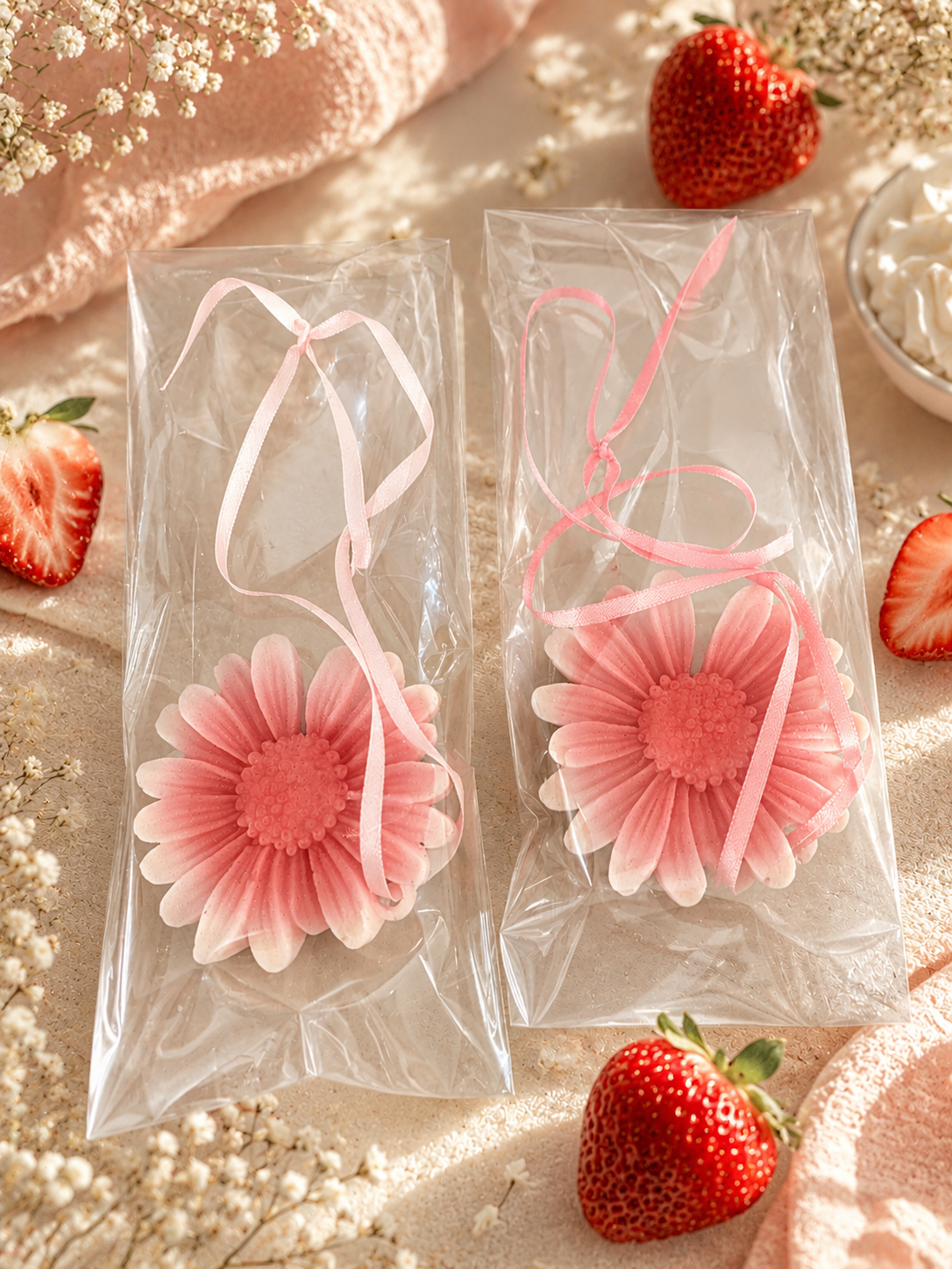 Shea, butter and coconut soaps