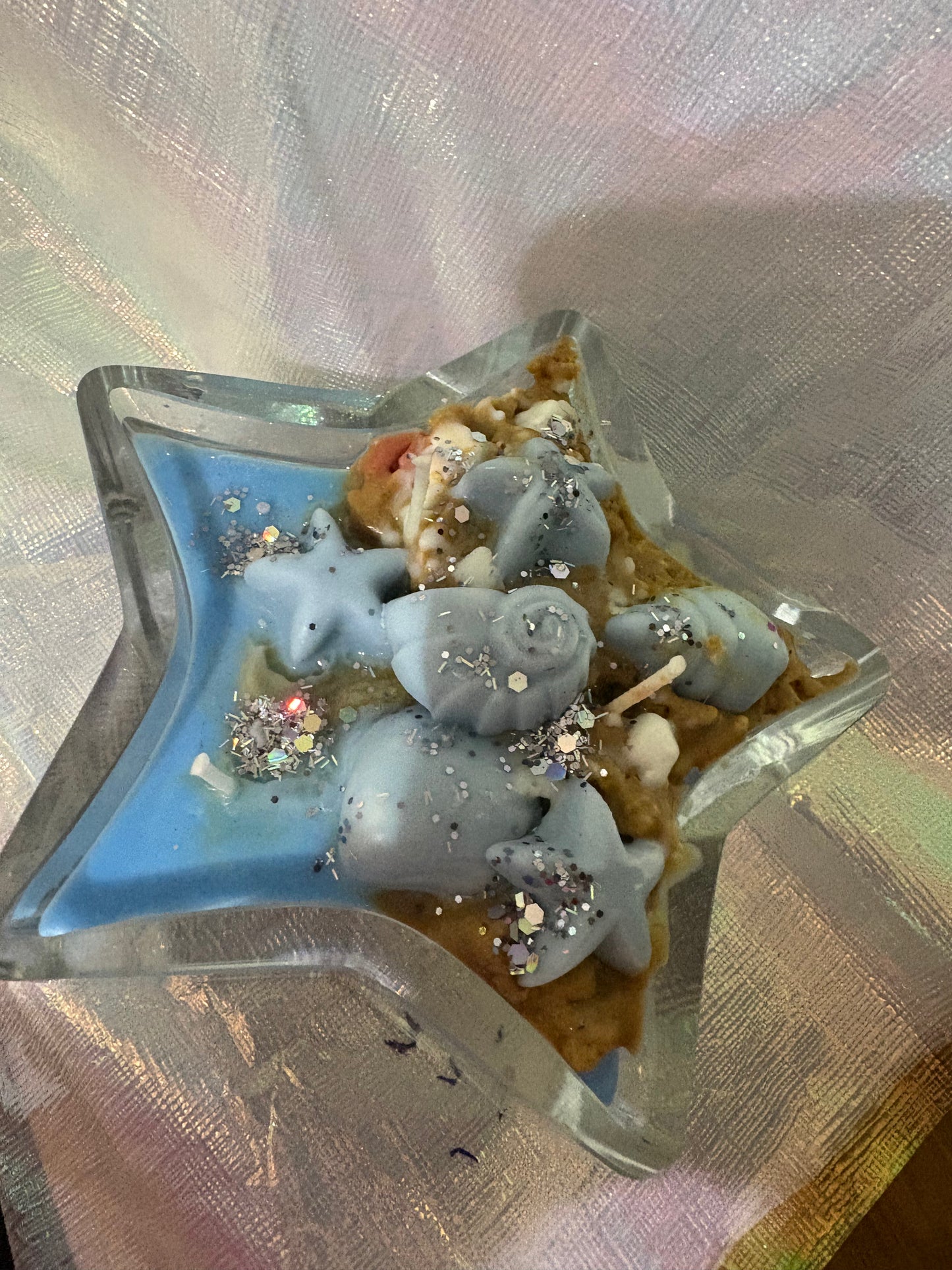Tropical Breeze Scented Starfish Candle
