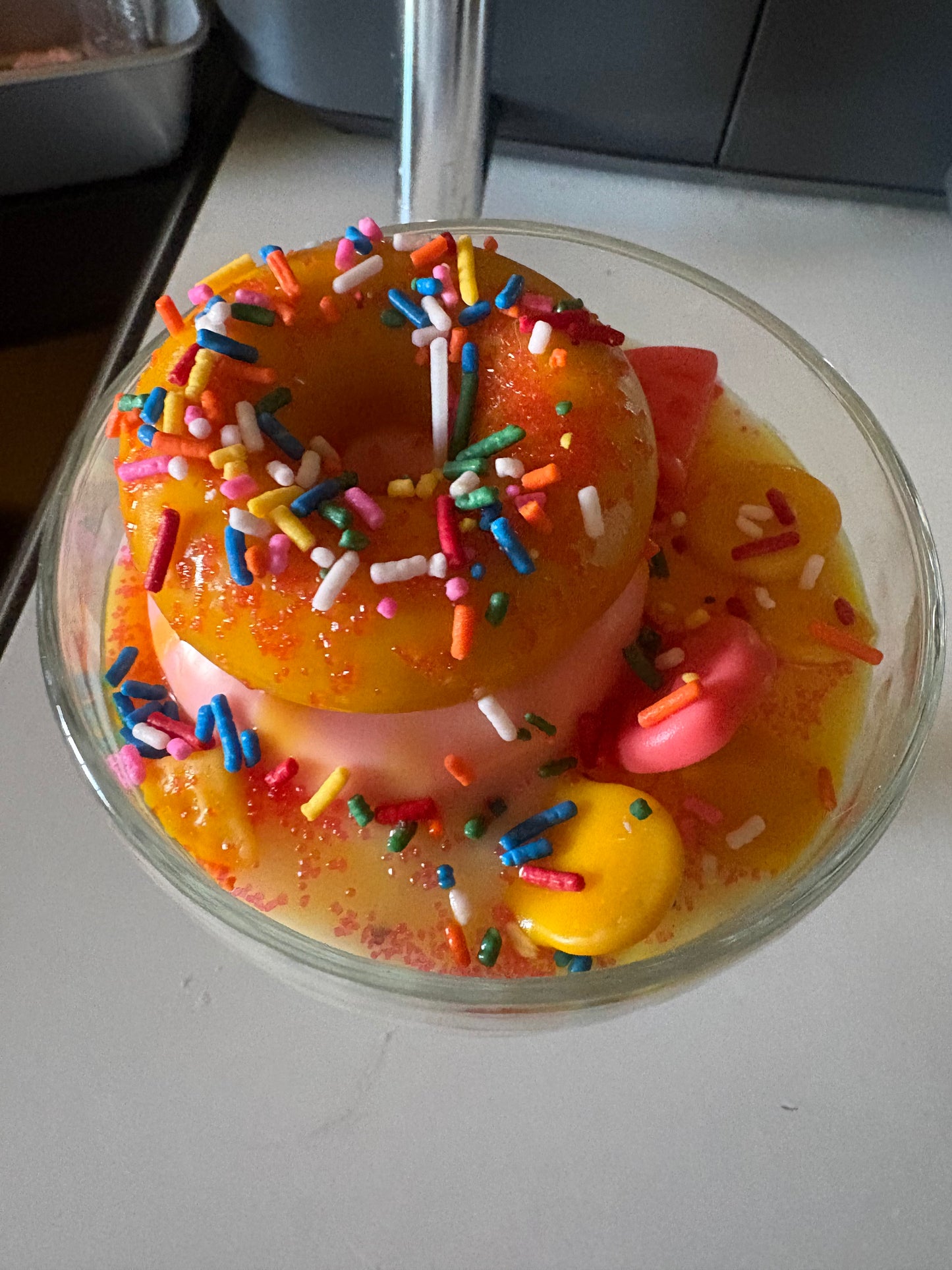 Sugar Donut Dream Dessert Candle