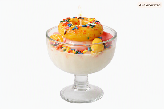 Sugar Donut Dream Dessert Candle
