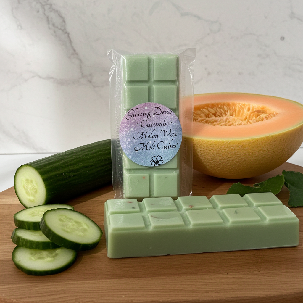 Cucumber Melon Wax Melt cubes