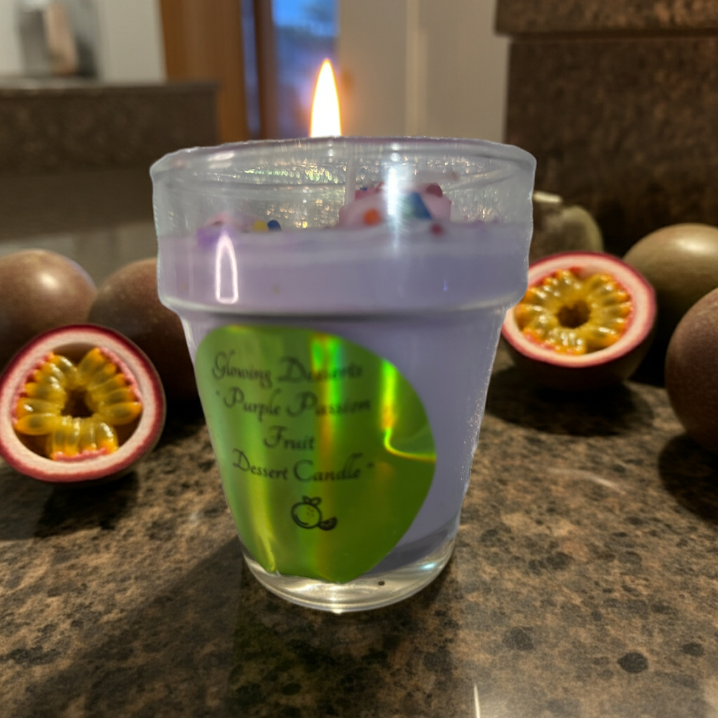 Purple Passion Fruit Candle